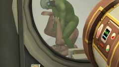 Afspelen Rough Hardcore Double Bloyjob van Space Soldier: Alien Whores vs. Green Goblin