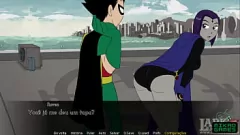 Reproducir Entrena con Raven en el episodio 14 de 'Teen Titans': ¡Besos, azotes y más!
